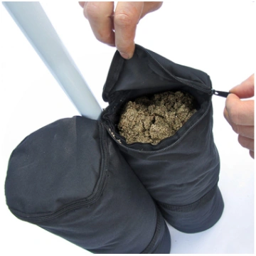 Smilšu atsvars nojumēm 14 kg FF.SANDBAG.14KG.BLACK