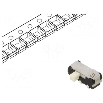 Switch: slide | Pos: 2 | DPDT | 0.2A/12VDC | ON-ON