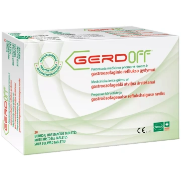 GERDoff tabletes (20 gab.)