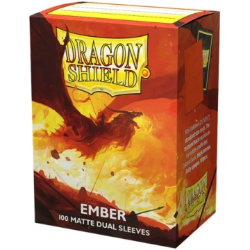 Dragon Shield: Standard Dual Sleeves: Ember [Matte