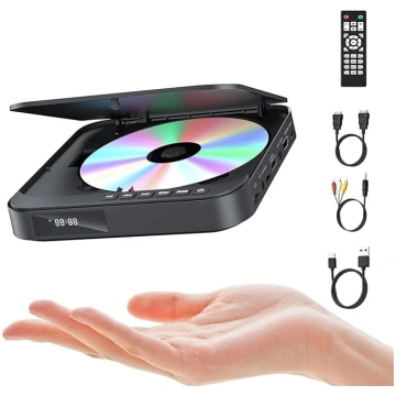 DVD atskaņotājs televizoram, mini DVD atskaņotājs 