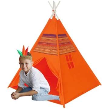 „Happy Sun“ bērnu telts „Indian Deluxe“, rotaļu te