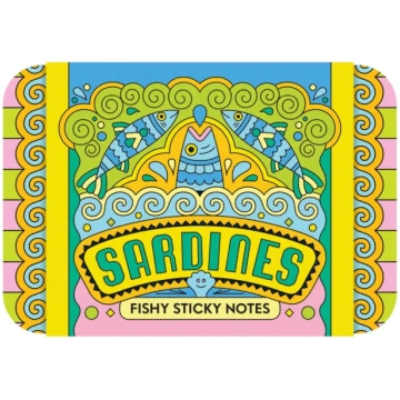 Sardines Fishy Sticky Notes Chronicle Books