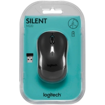 Logitech M220 Silent antracīts