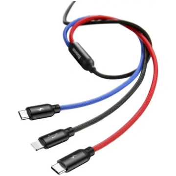 Baseus Baseus USB3w1 USB-C / Lightning / Micro 3,5