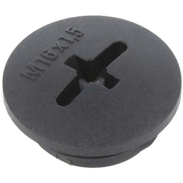 Stopper; M16; 1.5; IP56; polyamide; light grey; Th