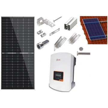 7kW Saules elektrostacijas komplekts SOLIS, jumta 
