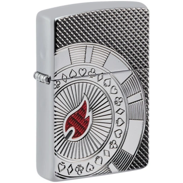 Zippo šķiltavas 49058 Armor™ Poker Chip Design