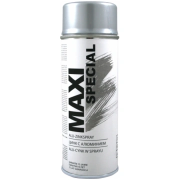 MOTIP MAXI color cinks ar alumīniju aerosolā 400ml