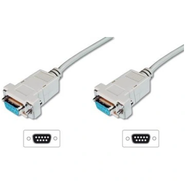 Savienojuma kabelis rs232 null-modem dsub9/dsub9 ¿