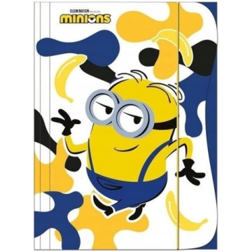Beniamin A4 mape ar gumiju zīmējumiem, Minions