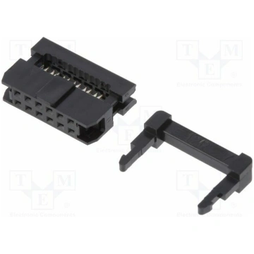Connector: IDC; plug; female; PIN: 12; IDC; for ri