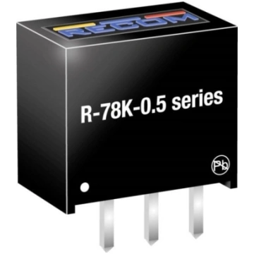 RECOM R-78K3.3-0.5 DC/DC-bilomformer 3.3 V 0.5 A 1