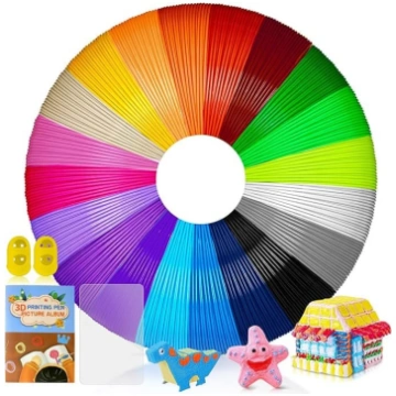 AFXXE 3D pildspalvas filaments PCL, 20 krāsas, 10