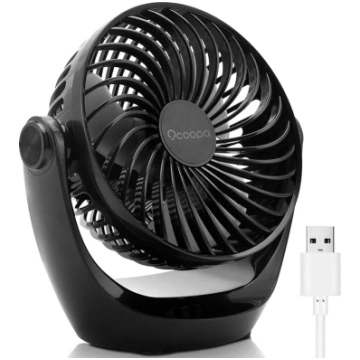Ocoopa USB ventilators, neliels galda ventilators