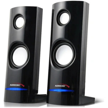 Audiocore AC860 loudspeaker 2-way 4 W Black Wired