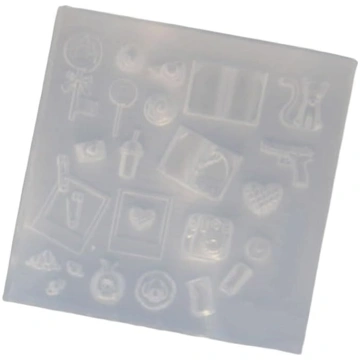 Kreative Charm Silikonform mit Motiv - schnell lös