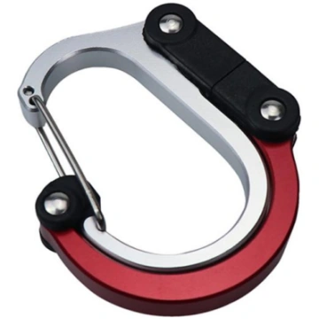 Carabiner Hybrid Gear Clip Rotating Hook Strong Cl