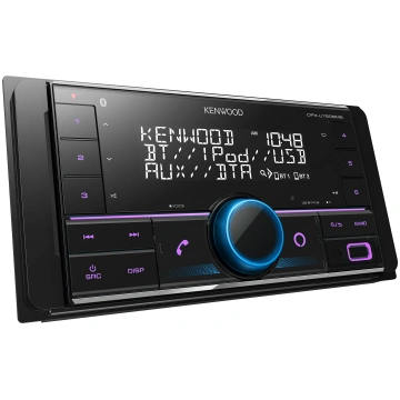 Kenwood 2DIN Receiver MP3 WMA AAC WAV FLAC compati