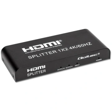 Qoltec 51797 Active HDMI Splitter 2 x HDMI 4K x 2K