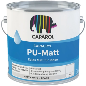 Krāsa CAPAROL Capacryl PU-Matt BW 0,7 LT