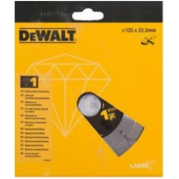 DeWALT 125mm BUILDING MATS/cements LASERWELDED DT3