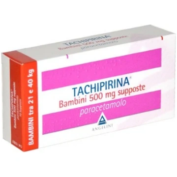 TACHIPIRINA BAMBINI 500MG PARACETAMOLO 10 SUPPOSTE