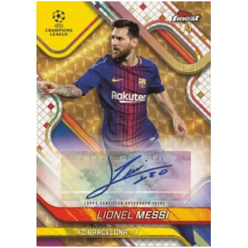 2024-25 Topps Finest UEFA Club Competitions 3 X Ho