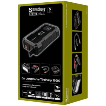 Sandberg Car Jumpstarter TirePump 10000 Car Jumpst