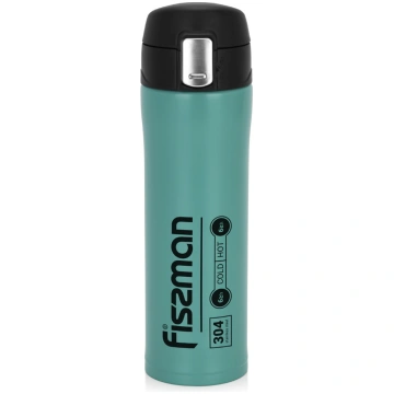 Termokrūze 450 ml, ZILA (nerūsējošais tērauds), ar