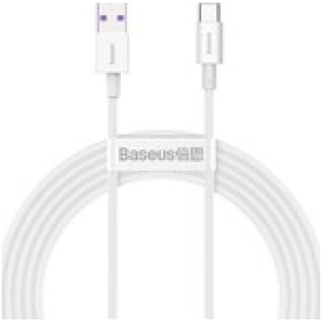 CABLE USB TO USB-C 2M/WHITE CATYS-A02 BASEUS