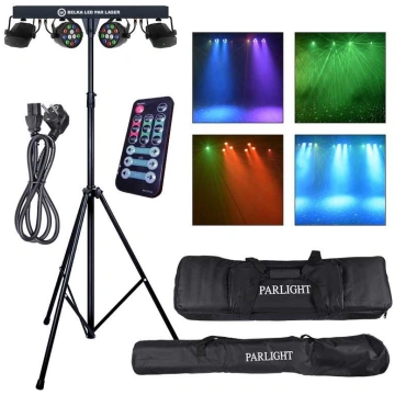 LIGHT4ME LED PAR LASER BEAM lighting kit 590778014