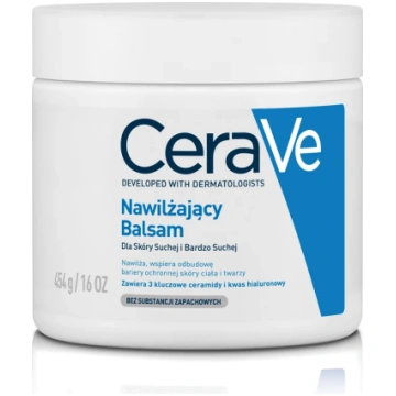 CeraVe mitrinošs balzams ar keramīdiem sejai un ķe