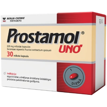 PROSTAMOL Uno 320mg mīkstās kapsulas N30