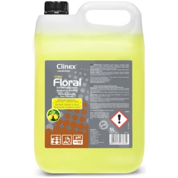Grīdu tīrītājs ar ziedu-citronu aromātu, 5L Clinex