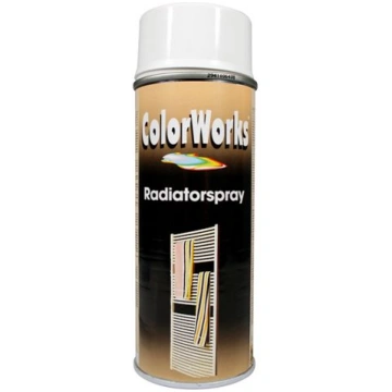 Krāsa radiatoriem balta, 400ml MOTIP