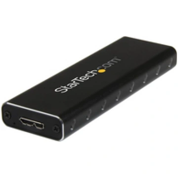 StarTech M.2 External SATA SSD Enclosure Black (SM