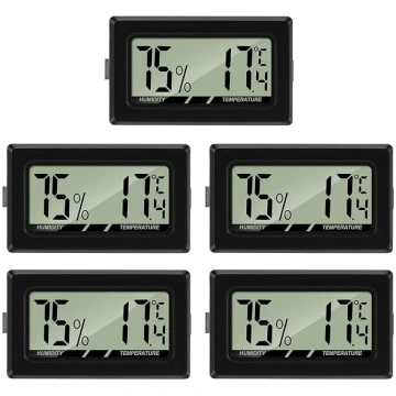 Mini LCD digitālais termometrs Hygrometrs, tempera