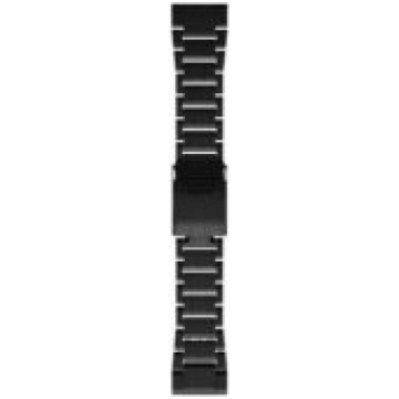 Garmin 26mm QuickFit Carbon gray DLC titanium Siks