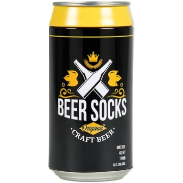 Vīriešu zeķes bundžā Beer socks - Save water drink