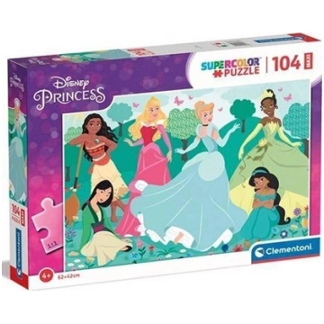 Clementoni Puzzle 104 Maxi Super Kolor Princess 46