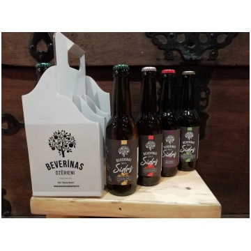 BEVERĪNAS sidra komplekts 6x0,33
