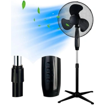 EXTRALINK 40 cm grīdas ventilators - klusais grīda