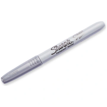 Sharpie Perm Mrkr FP Slvr Packet of 12