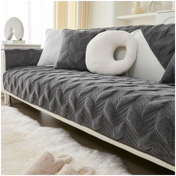 Velvet Sofa Cover Sofa Protector Non-Slip 1 2 3 4 