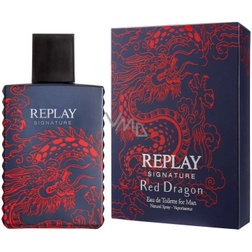 Tualetes ūdens Replay Signature Red Dragon EDT vīr