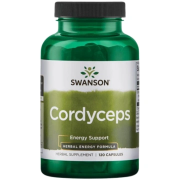 Cordyceps 600mg 120 kap Swanson