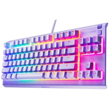 KEYBOARD STEELSERIES APEX3 TKL LAVENDER 477530 (57