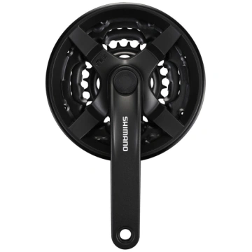 Klanis Shimano Tourney FC-TY301, melna krās