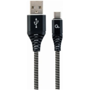 GEMBIRD USB Male - USB Type C Male Premium cotton 
